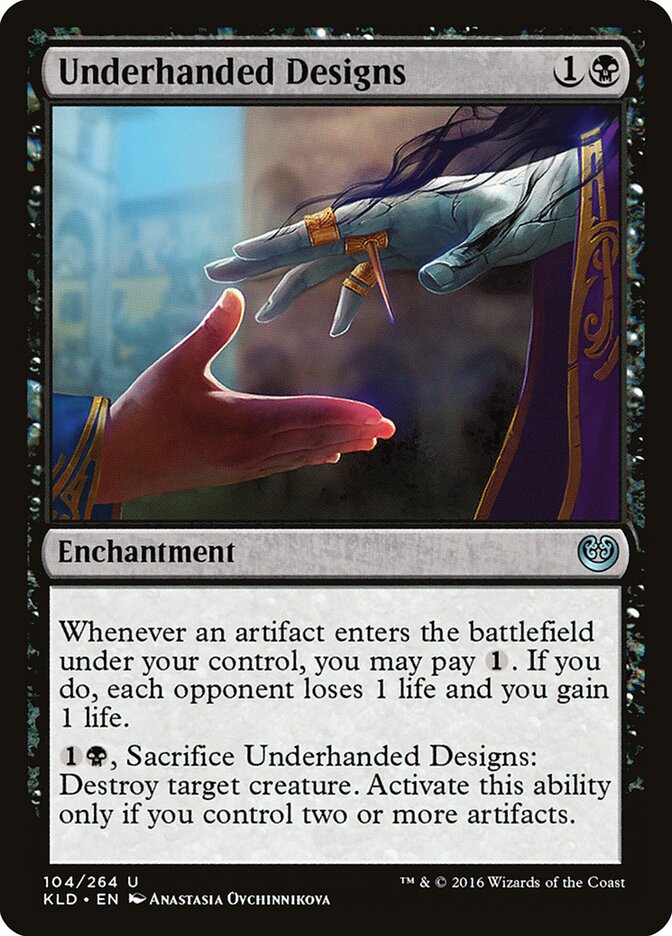 Projetos Clandestinos / Underhanded Designs - Magic: The Gathering - MoxLand