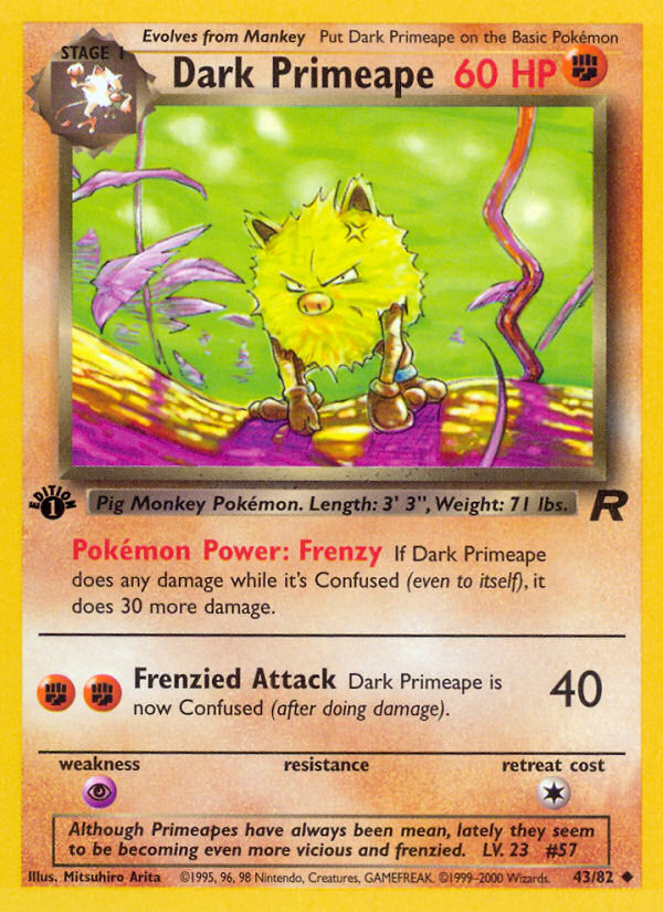 Dark Primeape - MoxLand - MoxLand