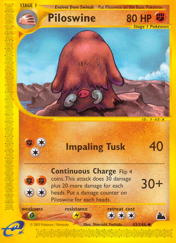 Piloswine - MoxLand - MoxLand