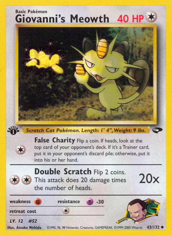 Giovanni's Meowth - MoxLand - MoxLand