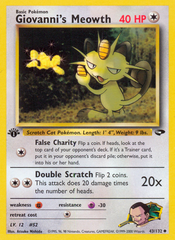 Giovanni's Meowth - MoxLand - MoxLand
