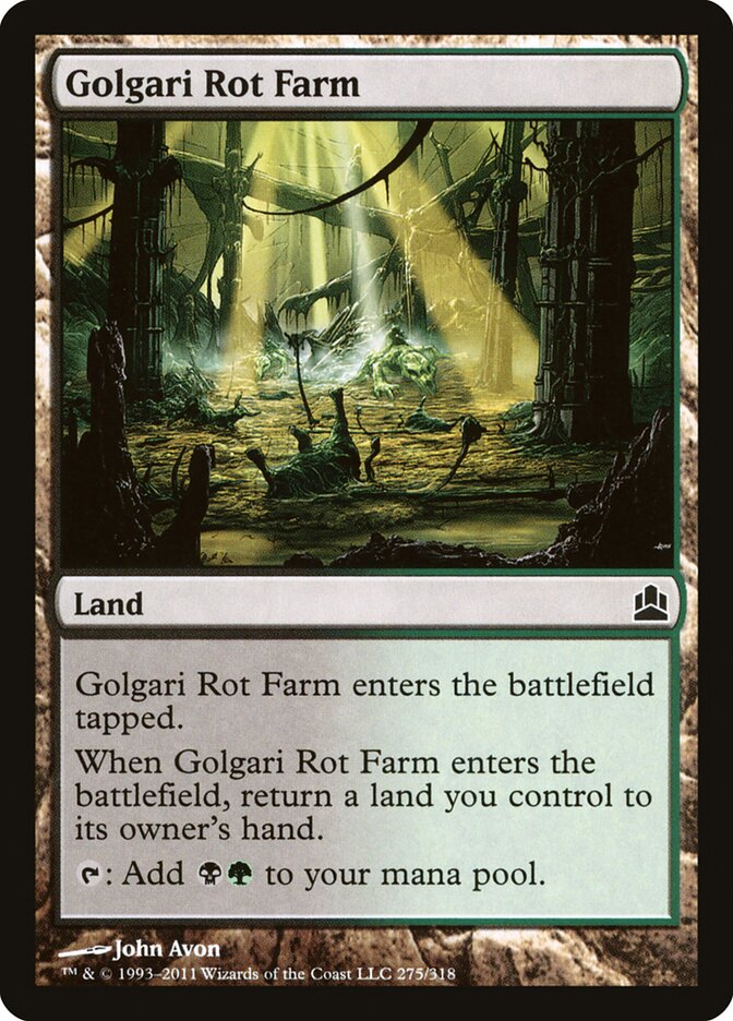 Fazenda de Podridão Golgari / Golgari Rot Farm - Magic: The Gathering - MoxLand