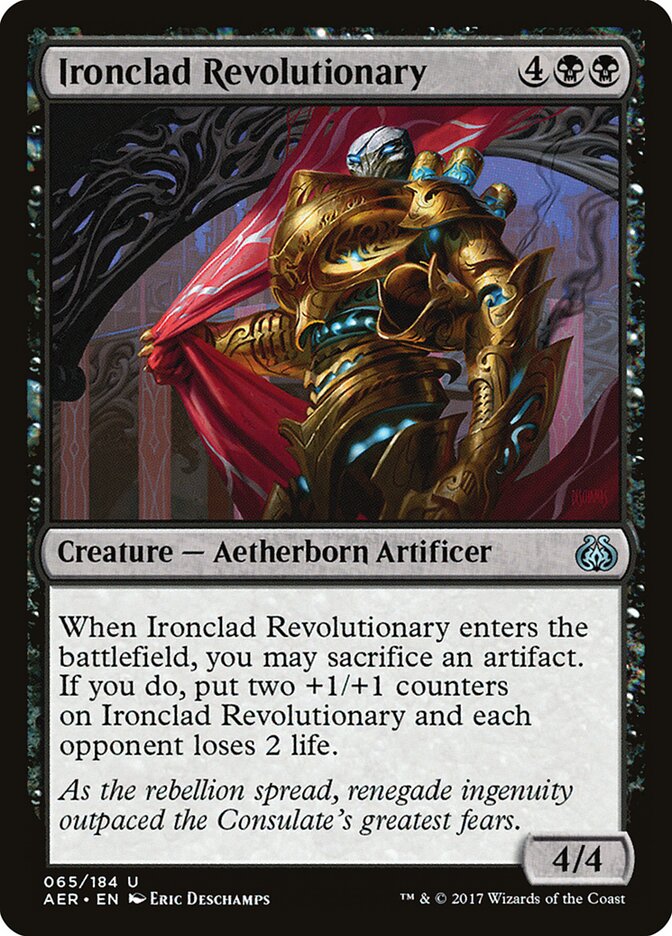 Revolucionário Couraçado / Ironclad Revolutionary - Magic: The Gathering - MoxLand