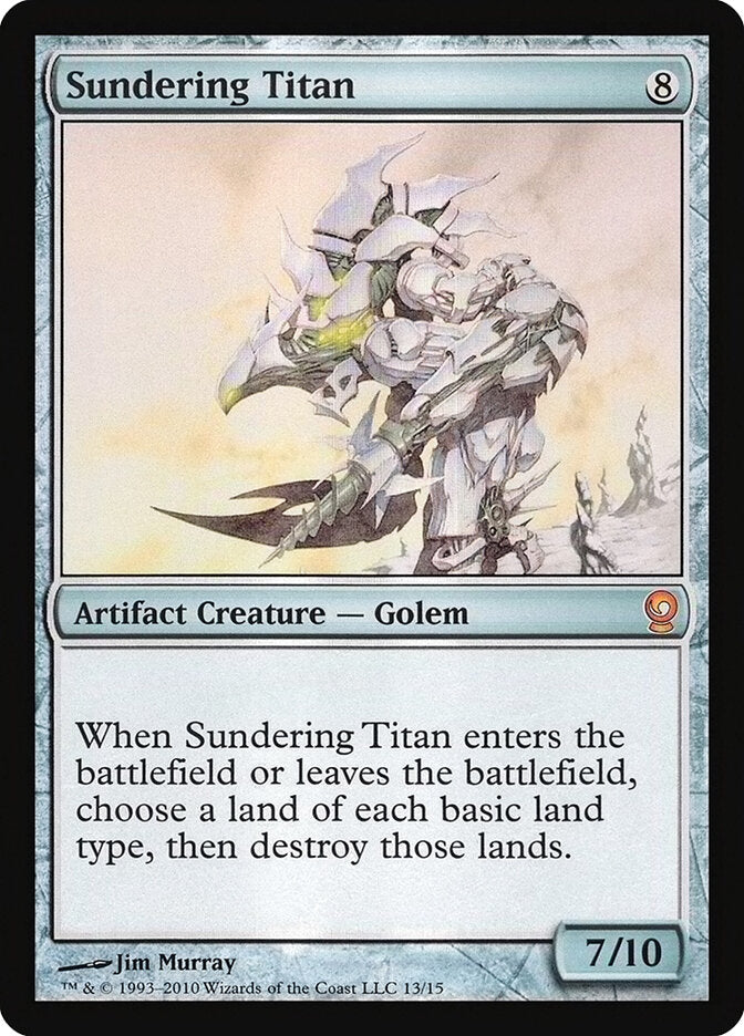 Titã Esfacelador / Sundering Titan - Magic: The Gathering - MoxLand