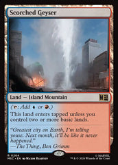 Scorched Geyser / Scorched Geyser - Magic: The Gathering - MoxLand