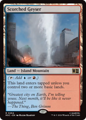 Scorched Geyser / Scorched Geyser - Magic: The Gathering - MoxLand