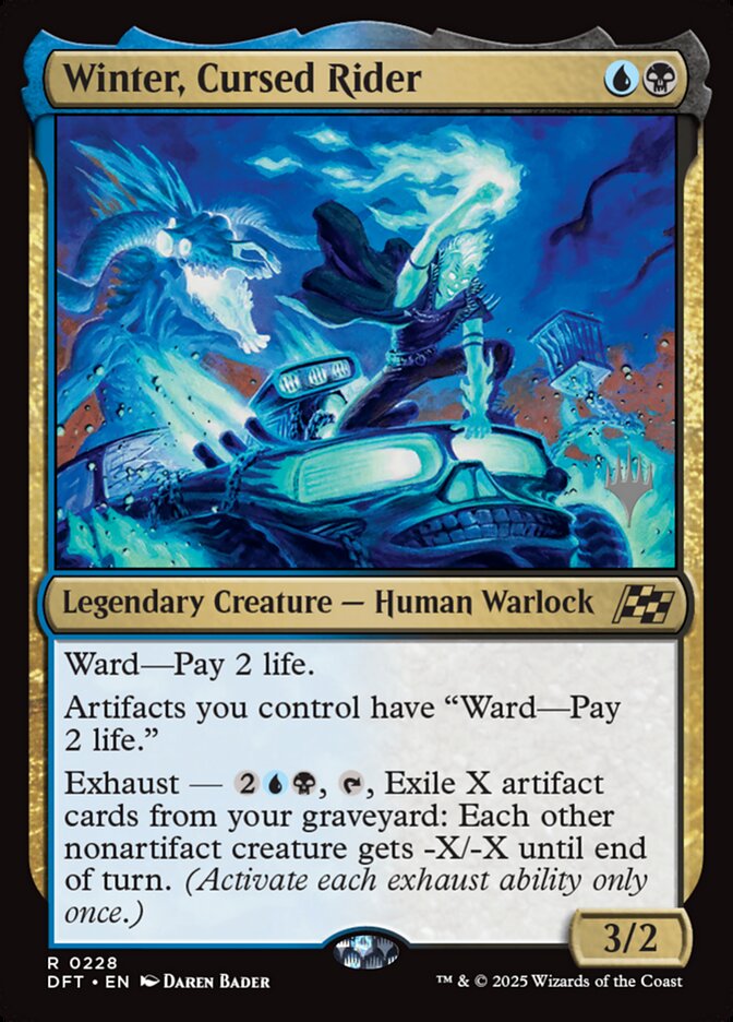 Winter, Cursed Rider - Magic: The Gathering - MoxLand