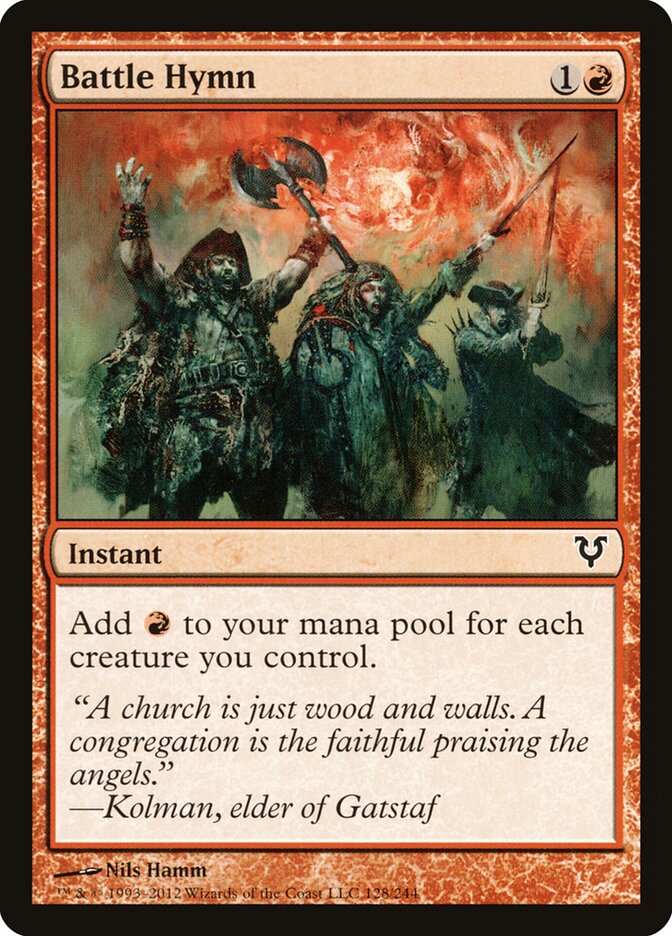 Hino de Batalha / Battle Hymn - Magic: The Gathering - MoxLand