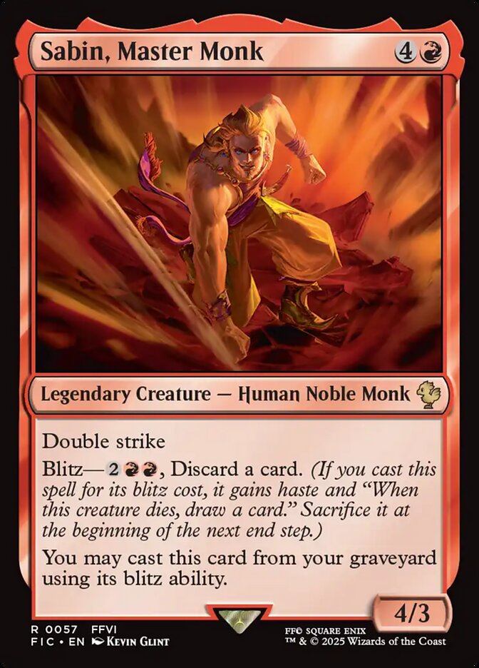 Sabin, Master Monk - Magic: The Gathering - MoxLand