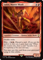 Sabin, Master Monk - Magic: The Gathering - MoxLand