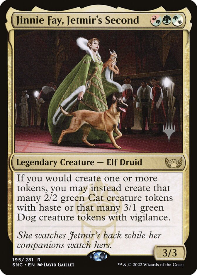 Jinnie Fay, Vice de Jetmir / Jinnie Fay, Jetmir's Second - Magic: The Gathering - MoxLand