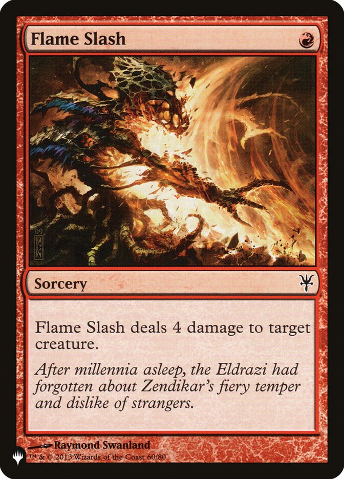 Golpe Ardente / Flame Slash - Magic: The Gathering - MoxLand