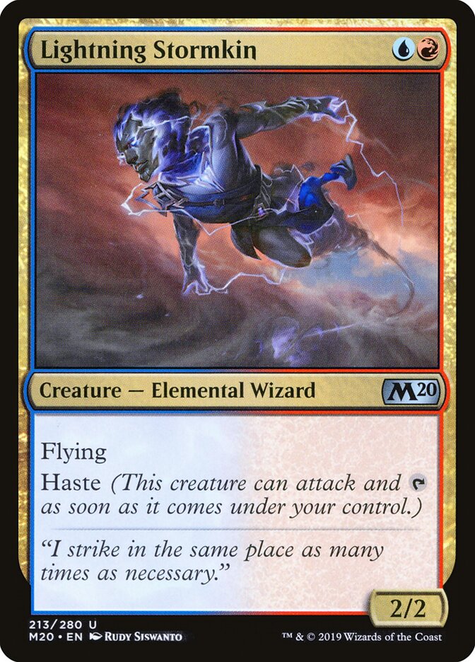 Tempestâneo do Relâmpago / Lightning Stormkin - Magic: The Gathering - MoxLand