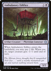 Edifício Ambulante / Ambulatory Edifice - Magic: The Gathering - MoxLand