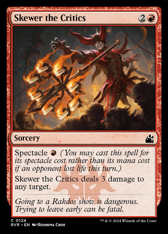 Alfinetada nos Críticos / Skewer the Critics - Magic: The Gathering - MoxLand