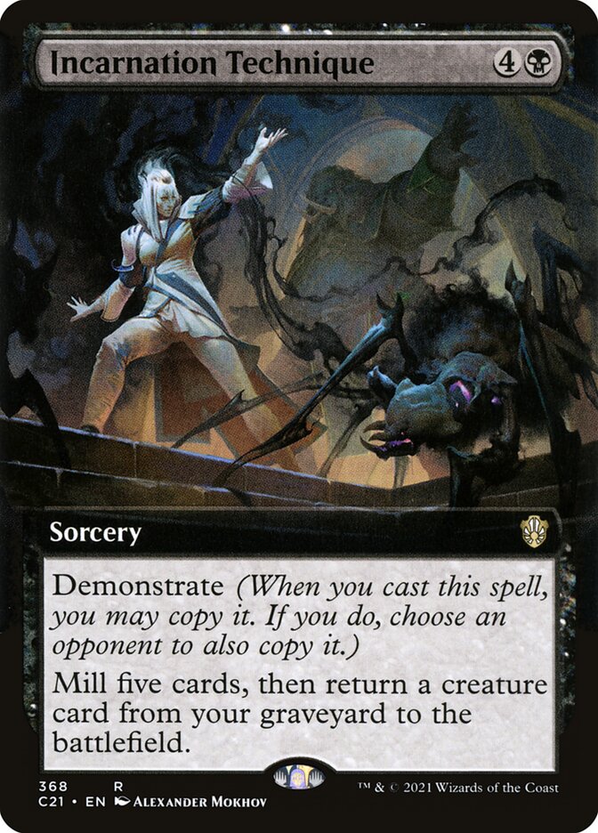 Técnica de Incarnação / Incarnation Technique - Magic: The Gathering - MoxLand