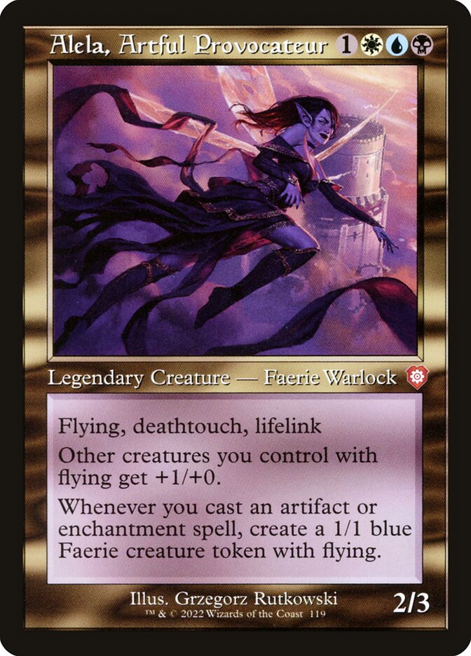 Alela, Provocadora Ardilosa / Alela, Artful Provocateur - Magic: The Gathering - MoxLand