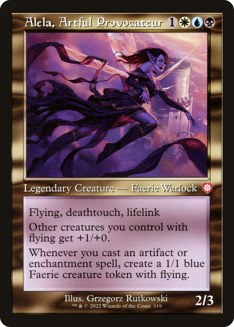 Alela, Provocadora Ardilosa / Alela, Artful Provocateur - Magic: The Gathering - MoxLand