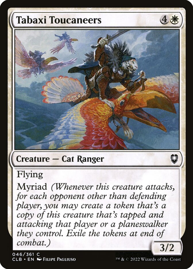 Tucaneiros Tabaxi / Tabaxi Toucaneers - Magic: The Gathering - MoxLand