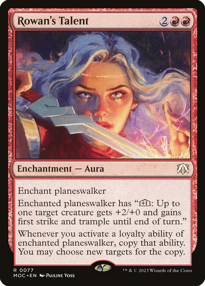 Talento de Rowan / Rowan's Talent - Magic: The Gathering - MoxLand
