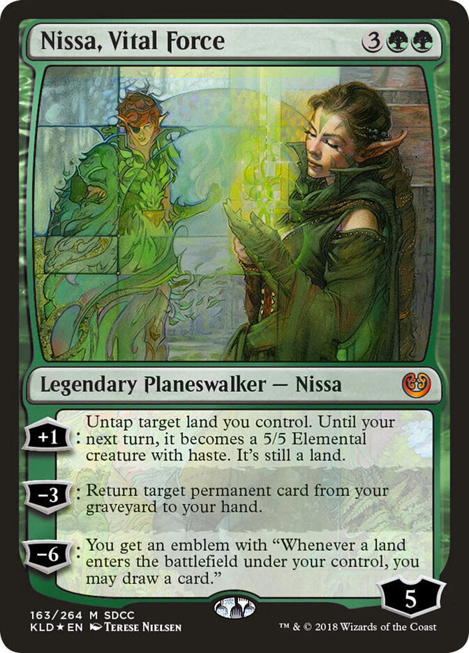 Nissa, Força Vital / Nissa, Vital Force - Magic: The Gathering - MoxLand