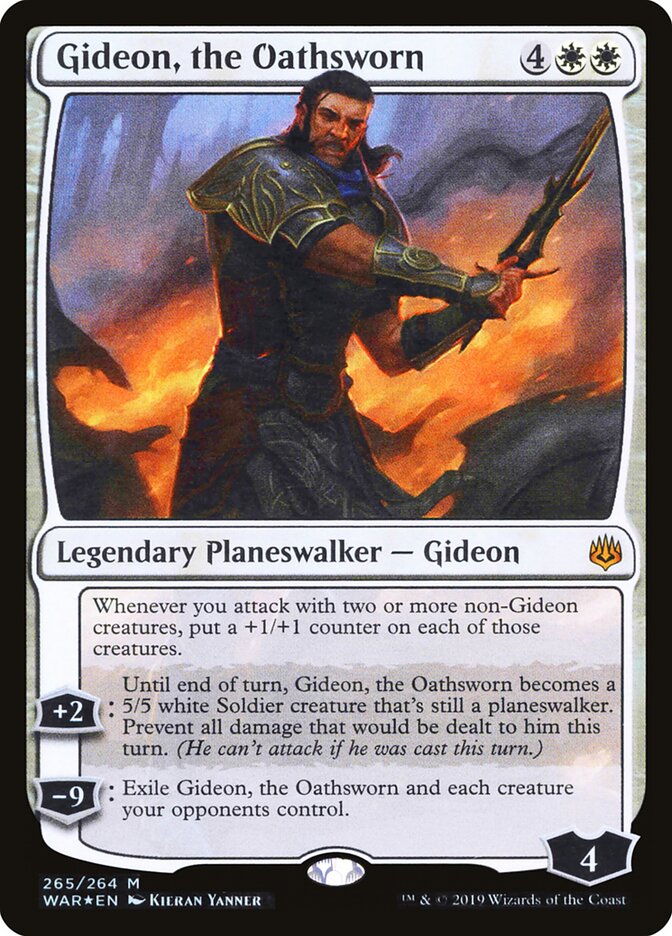 Gideon, o Jurado / Gideon, the Oathsworn - Magic: The Gathering - MoxLand