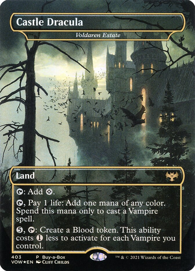 Propriedade dos Voldaren / Castle Dracula - Magic: The Gathering - MoxLand