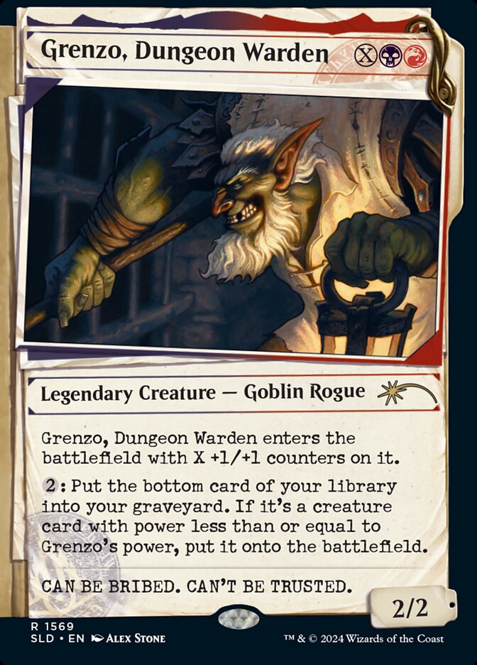 Grenzo, Guardião da Masmorra / Grenzo, Dungeon Warden - Magic: The Gathering - MoxLand