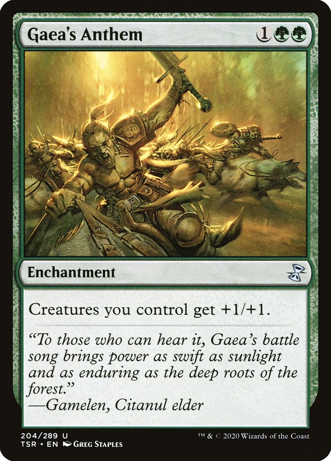 Antífona de Gaia / Gaea's Anthem - Magic: The Gathering - MoxLand