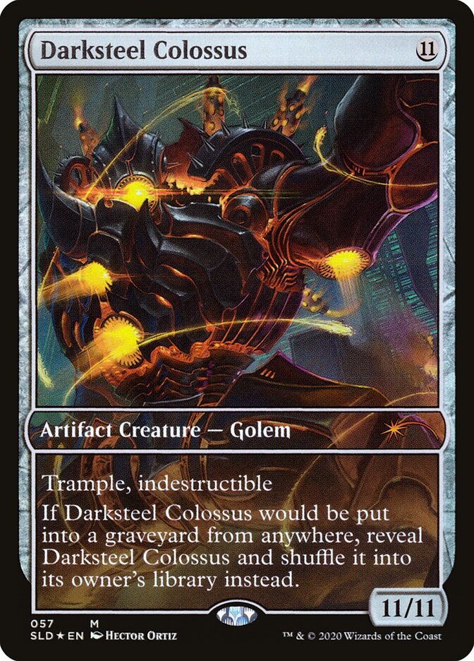 Colosso de Aço Negro / Darksteel Colossus - Magic: The Gathering - MoxLand