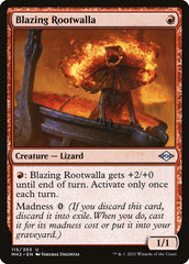 Rizowalla Inflamado / Blazing Rootwalla - Magic: The Gathering - MoxLand