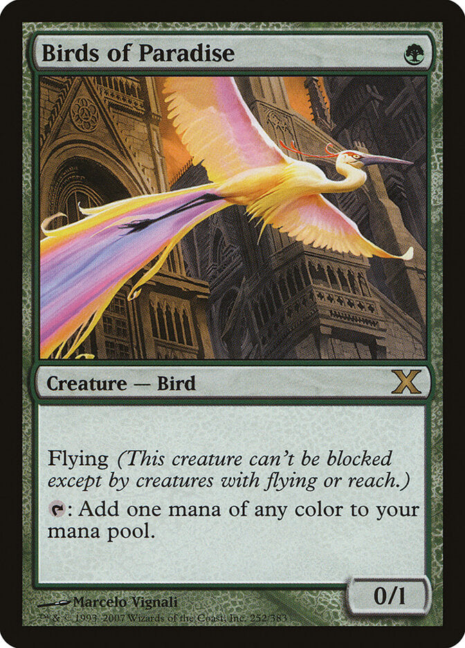 Aves do Paraíso / Birds of Paradise - Magic: The Gathering - MoxLand