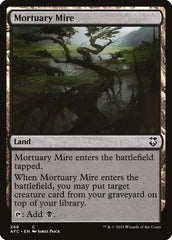Lodaçal Mortuário / Mortuary Mire - Magic: The Gathering - MoxLand