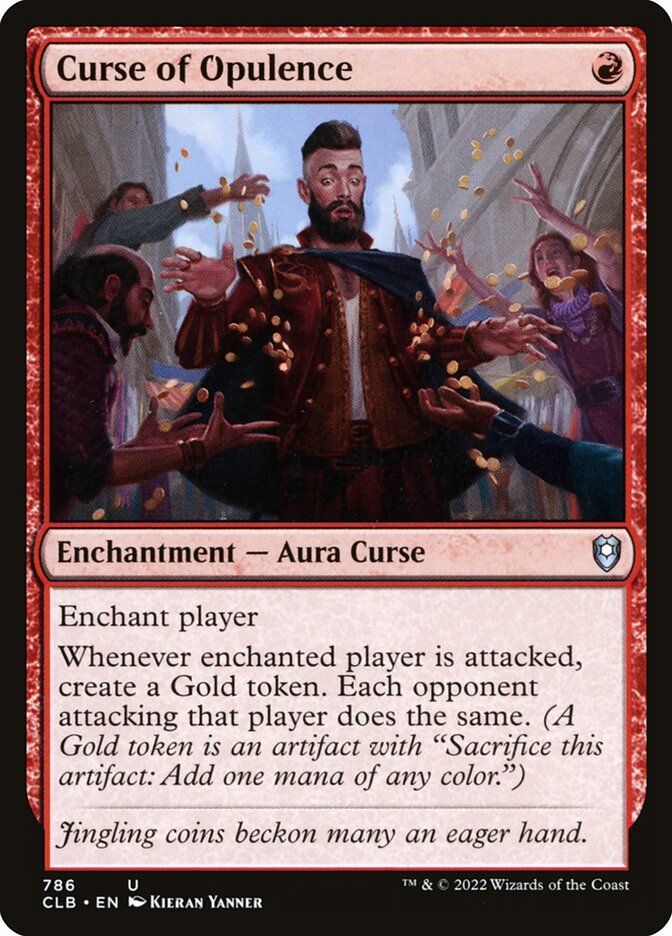 Maldição da Opulência / Curse of Opulence - Magic: The Gathering - MoxLand