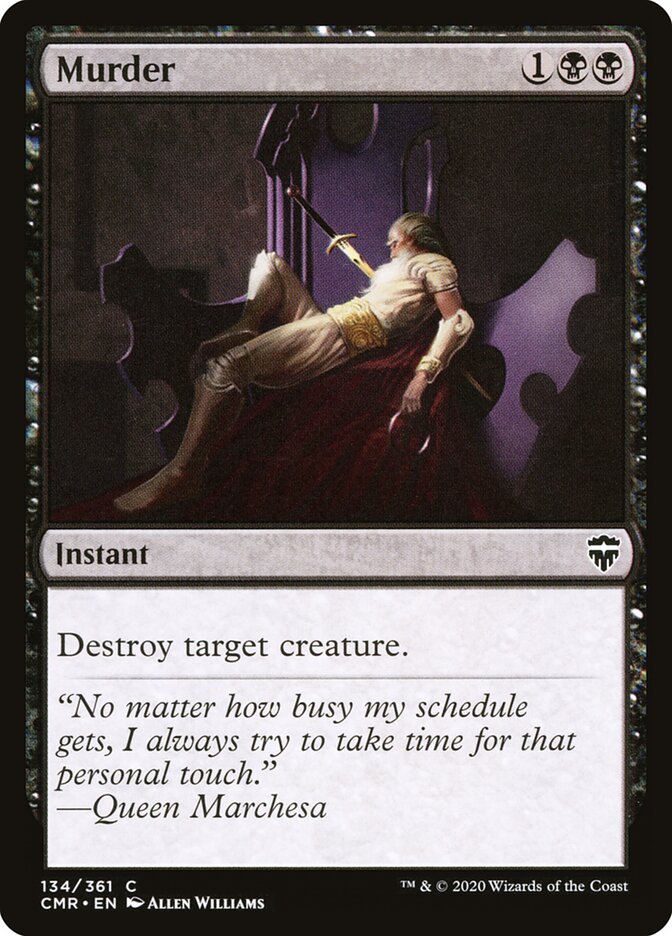Homicídio / Murder - Magic: The Gathering - MoxLand