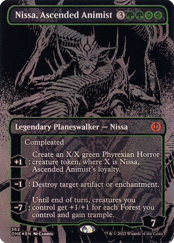 Nissa, Animista Ascensa / Nissa, Ascended Animist - Magic: The Gathering - MoxLand