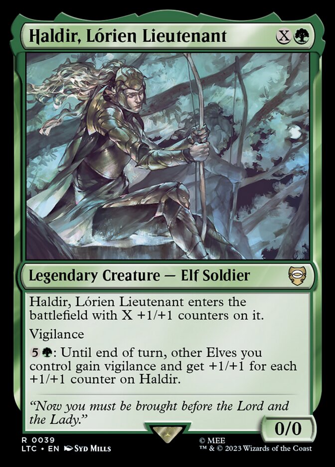 Haldir, Tenente de Lórien / Haldir, Lórien Lieutenant - Magic: The Gathering - MoxLand