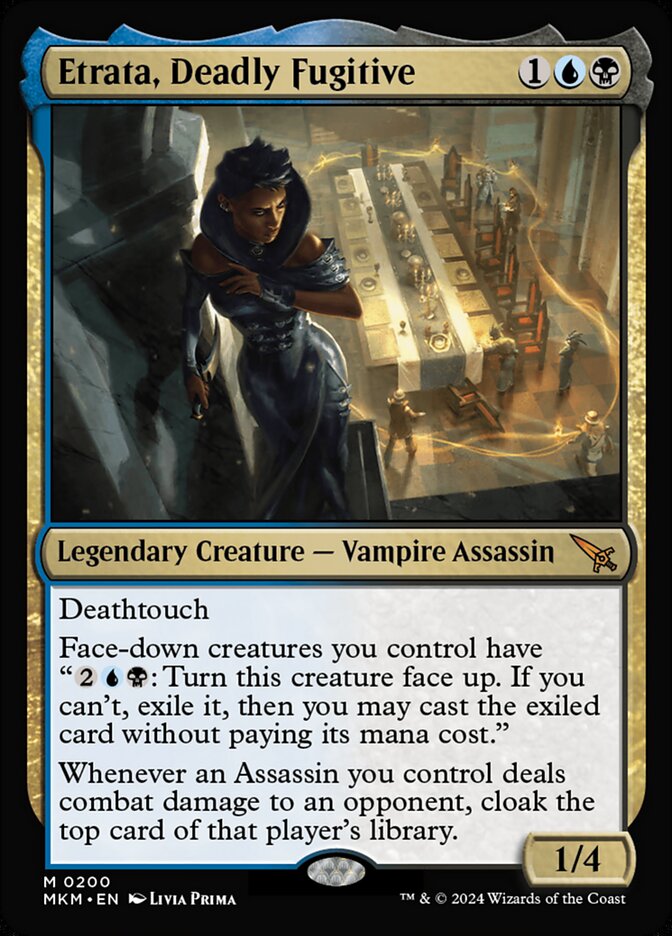 Etrata, Fugitiva Mortífera / Etrata, Deadly Fugitive - Magic: The Gathering - MoxLand
