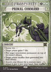 Comando Primário / Primal Command - Magic: The Gathering - MoxLand