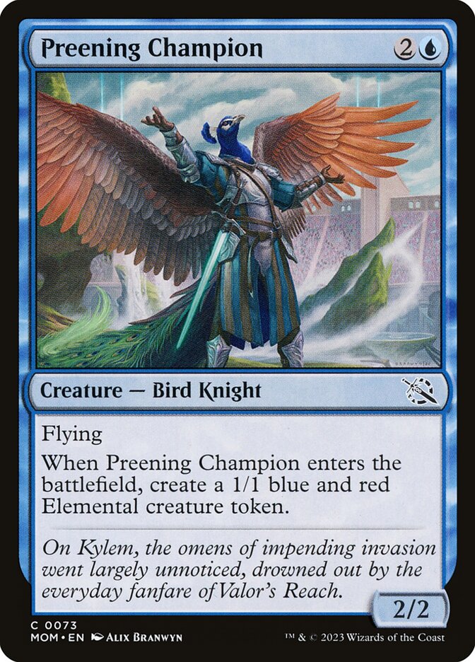 Campeão Enfeitado / Preening Champion - Magic: The Gathering - MoxLand