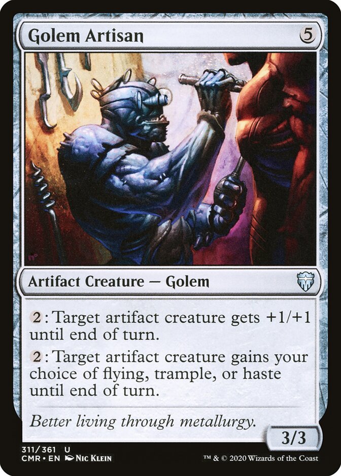 Artesão Golem / Golem Artisan - Magic: The Gathering - MoxLand