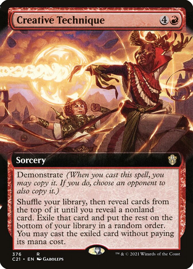 Técnica Criativa / Creative Technique - Magic: The Gathering - MoxLand