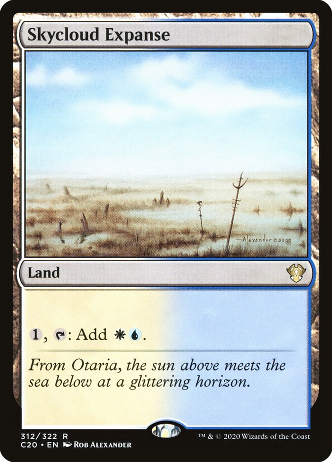 Vastidão de Skycloud / Skycloud Expanse - Magic: The Gathering - MoxLand