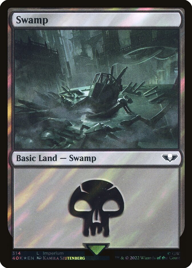 Pântano / Swamp - Magic: The Gathering - MoxLand