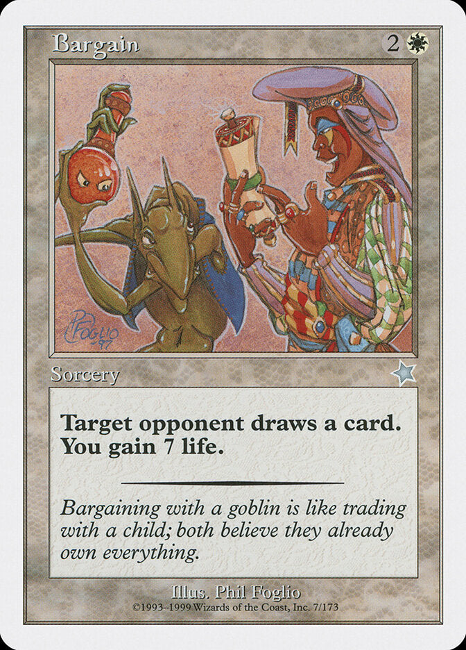 Bargain - Magic: The Gathering - MoxLand