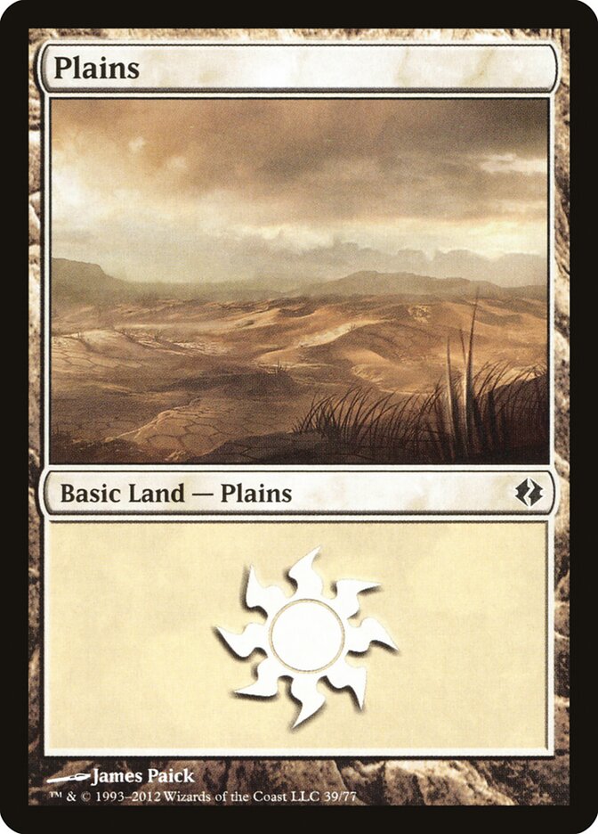 Planície / Plains - Magic: The Gathering - MoxLand
