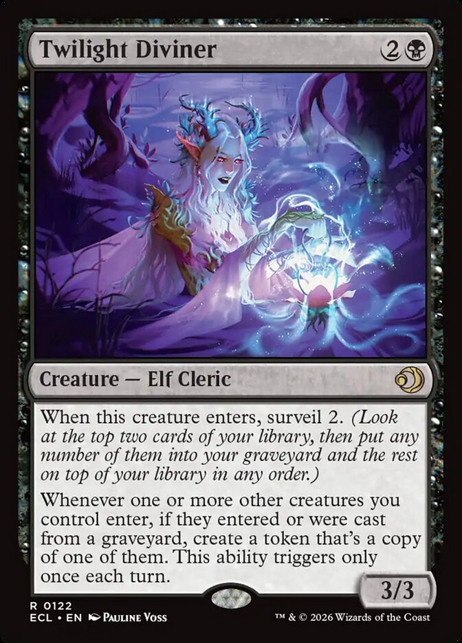 Adivinha do Crepúsculo / Twilight Diviner - Magic: The Gathering - MoxLand