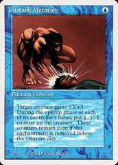 Mutação Instável / Unstable Mutation - Magic: The Gathering - MoxLand