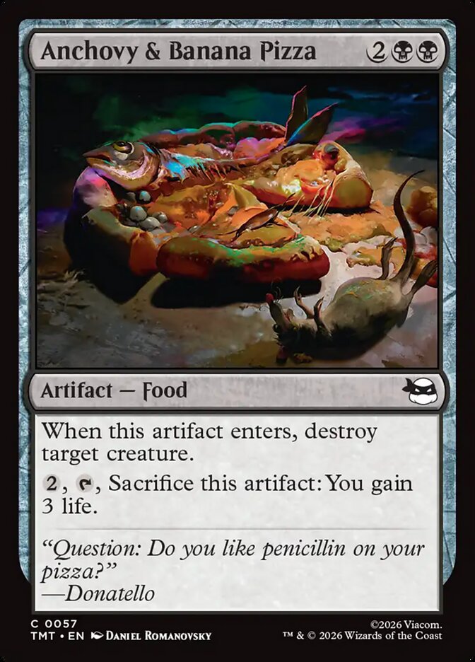 Anchovy & Banana Pizza - Magic: The Gathering - MoxLand