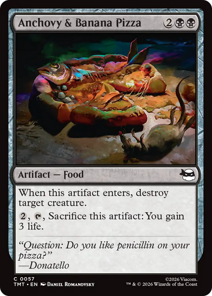 Anchovy & Banana Pizza - Magic: The Gathering - MoxLand